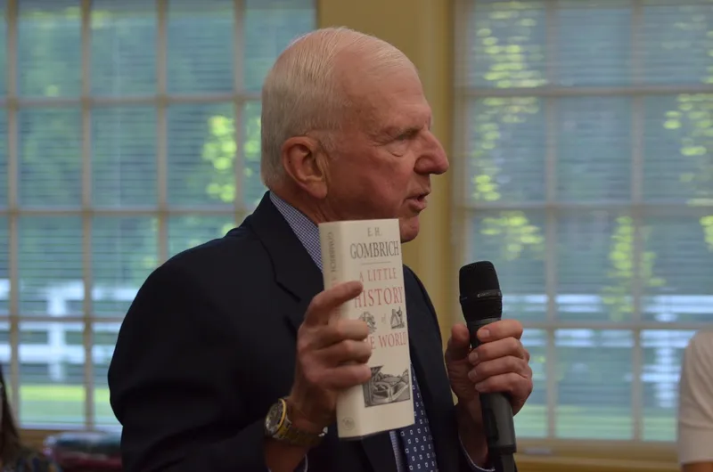 Each year MCCD awards books to the top local winners