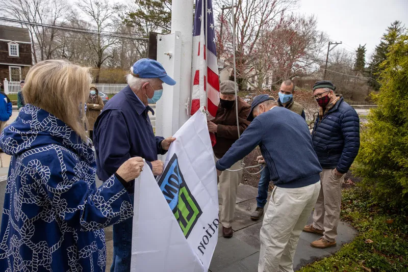 Donate Life Flag in Old Lyme, CT