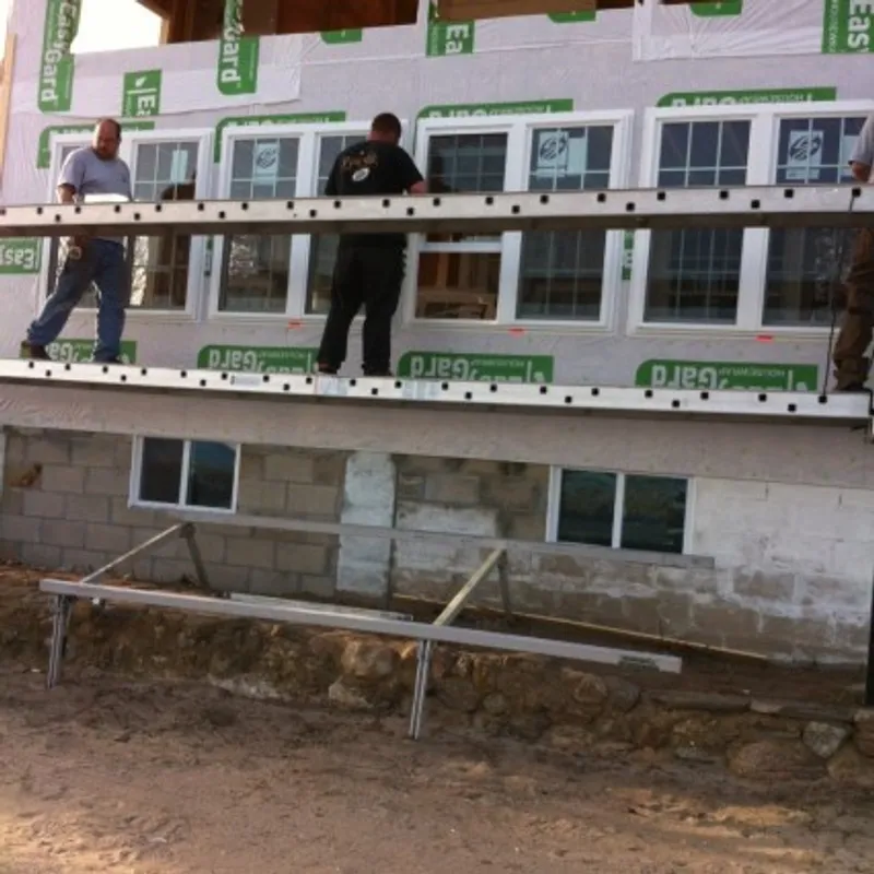 Repair Work Starts on Marla's Home